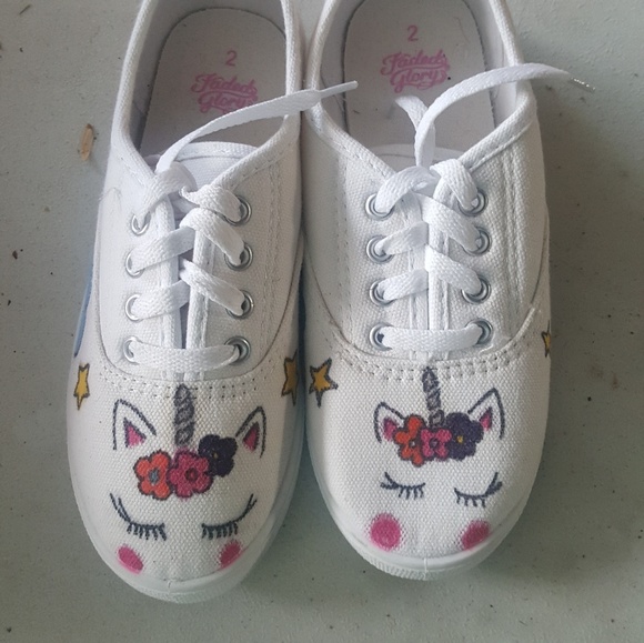 custom unicorn shoes